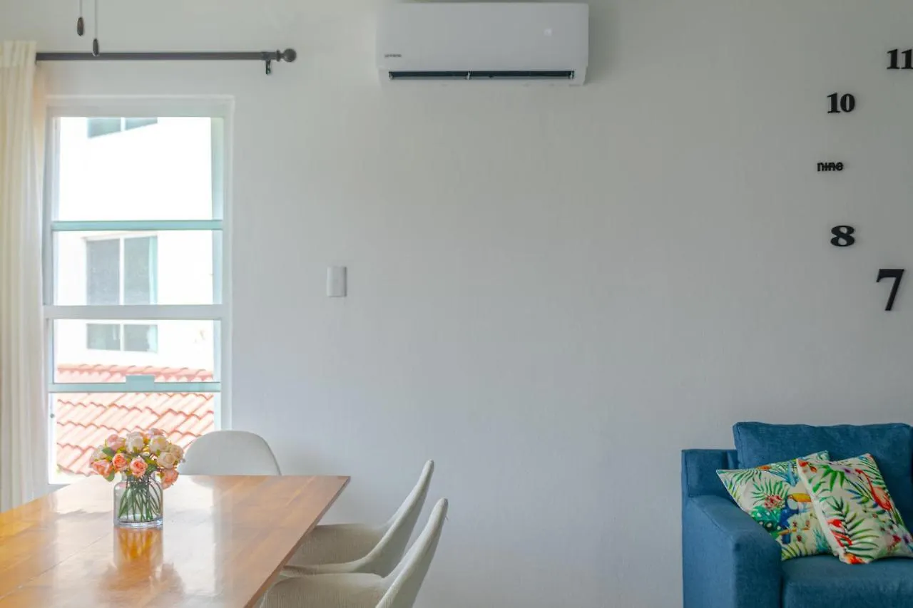 Apartamento Depa de 3 habs, 3 baños y piscina  Cancún México