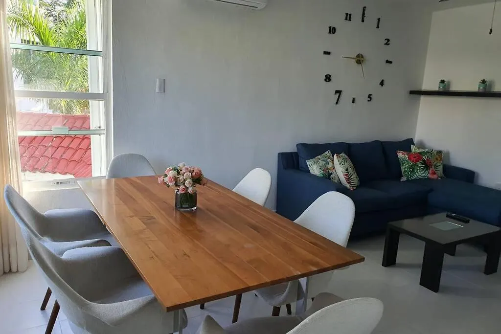 Apartamento Depa de 3 habs, 3 baños y piscina  Cancún 0*,  México