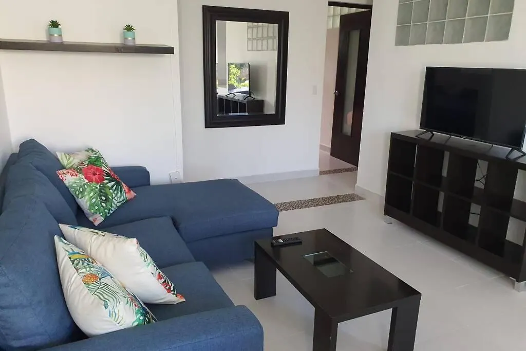 Depa De 3 Habs, 3 Banos Y Piscina Apartment Cancun