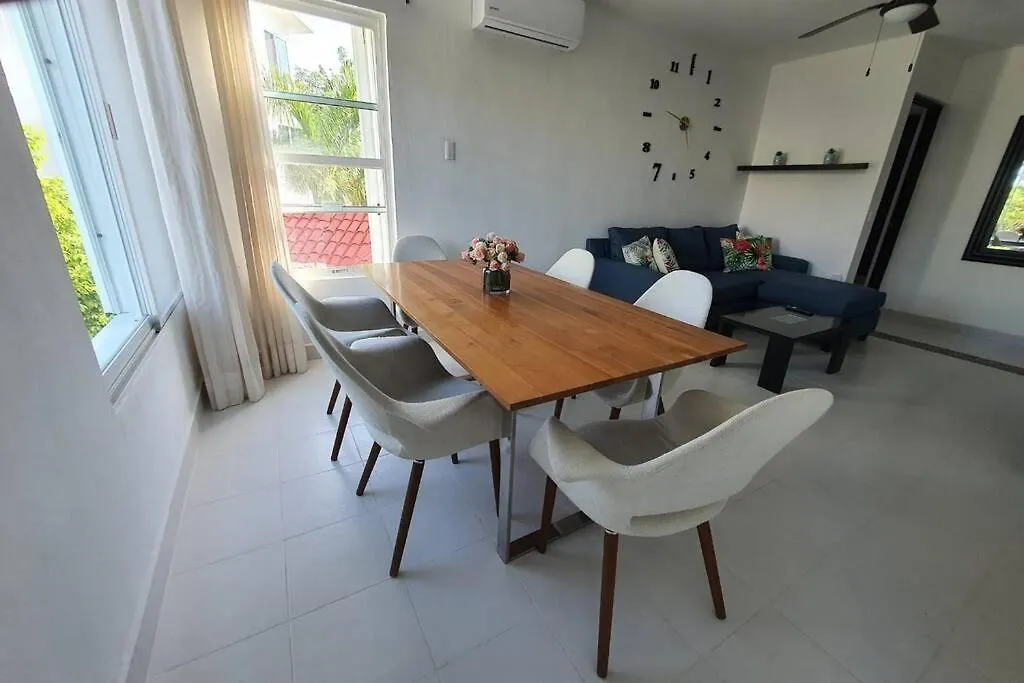 Apartamento Depa de 3 habs, 3 baños y piscina  Cancún