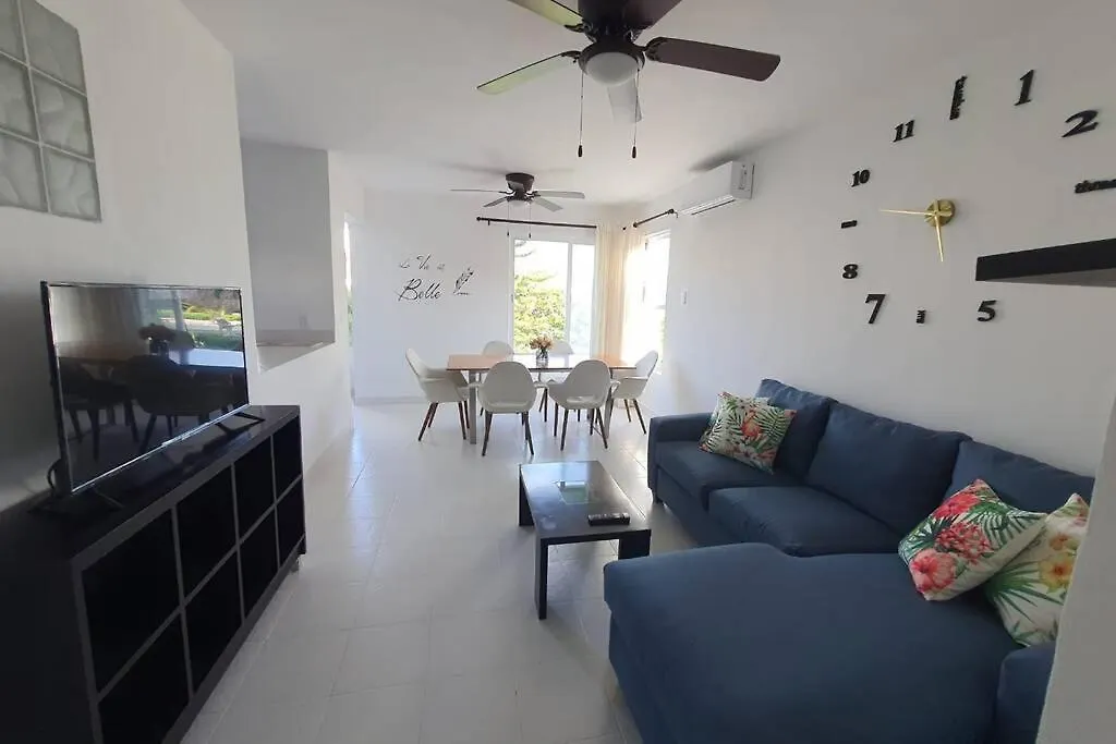 Apartamento Depa de 3 habs, 3 baños y piscina  Cancún