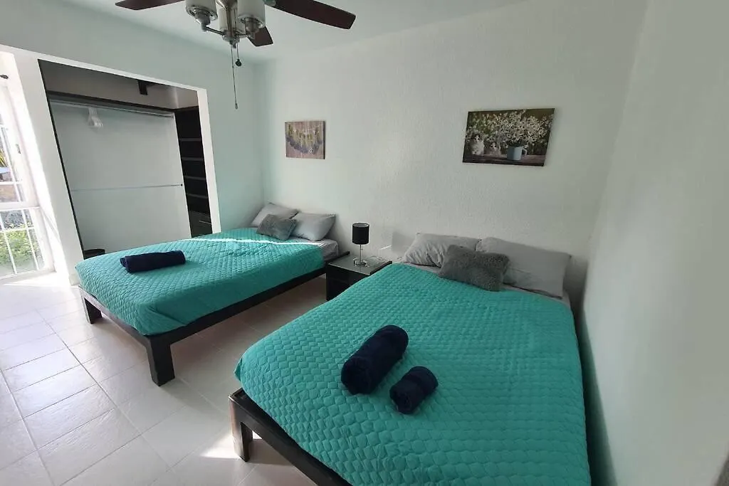 Apartamento Depa de 3 habs, 3 baños y piscina  Cancún